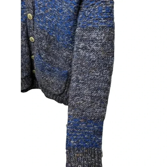 Aritzia Wilfred Free Womens Oversized Wool Blend Thick Button Sweater Cardigan S - Picture 5 of 15